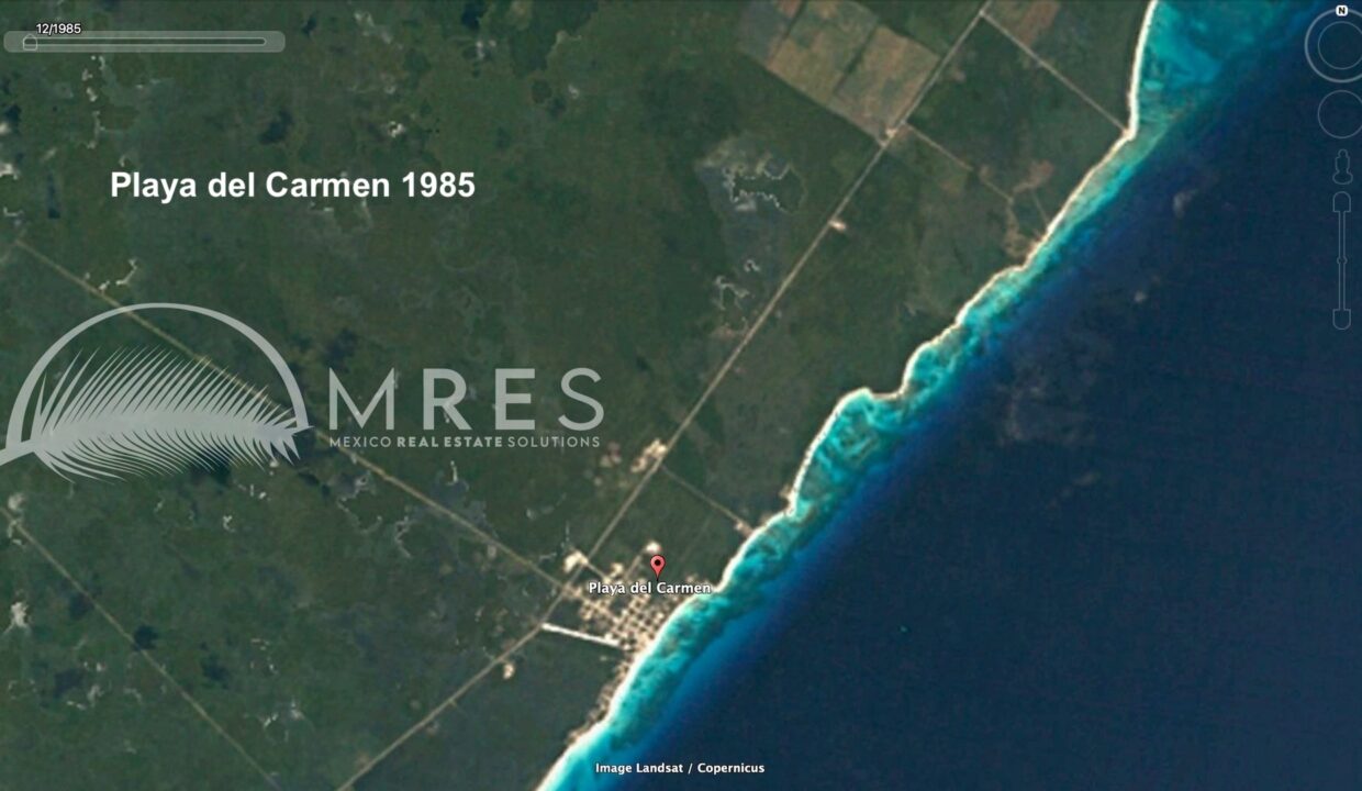 Playa del Carmen 1985