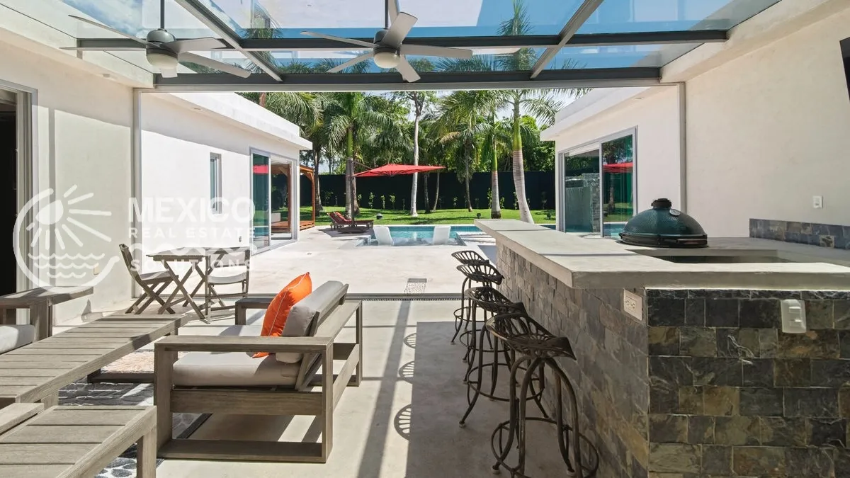 🌿 El Gran Jardín – Private $1M+ Family Estate in Tulum Country Club