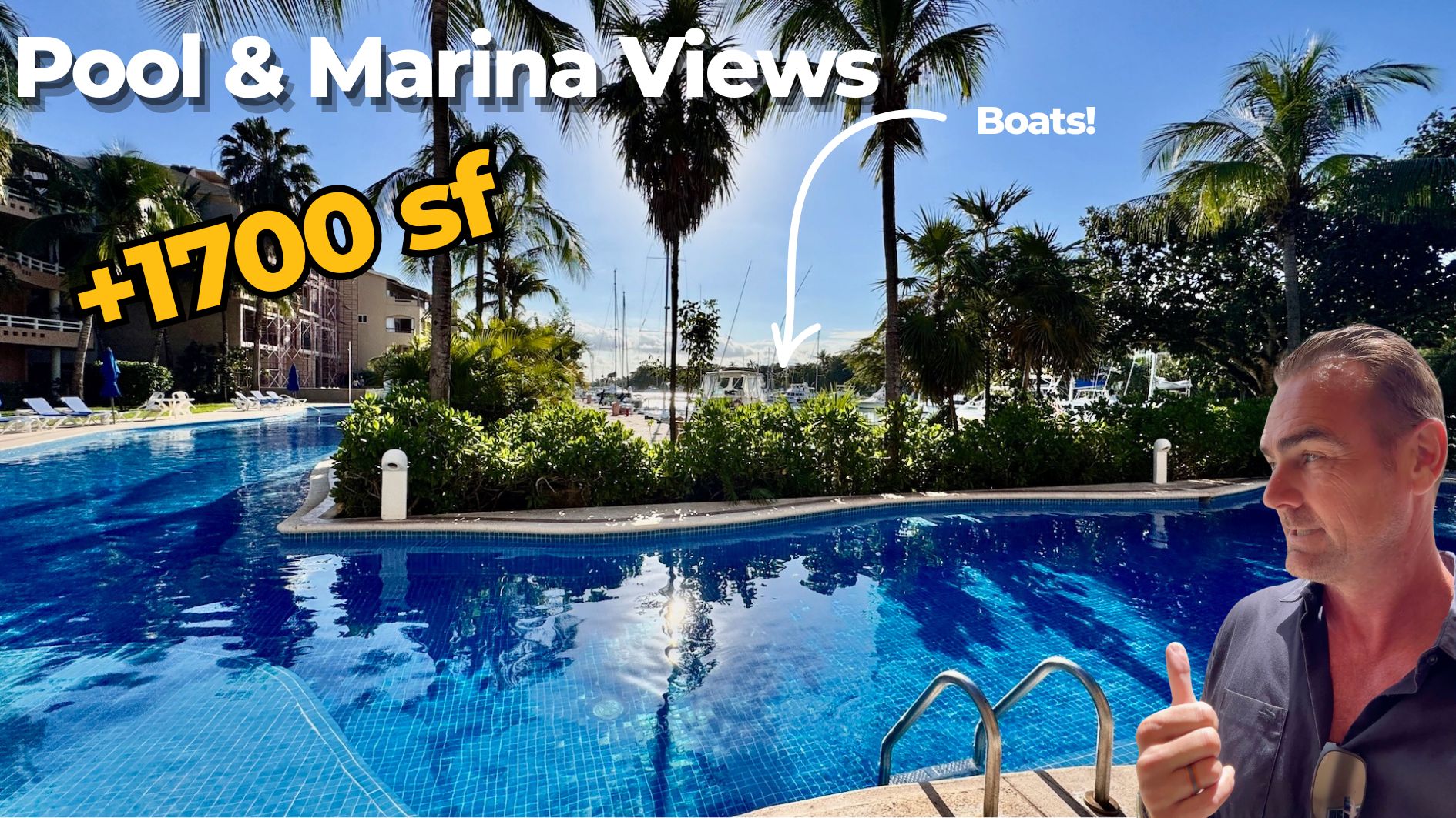 Marina Front Condo in Puerto Aventuras Under $500K with Sunset Views