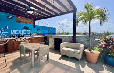 Modern Penthouse with Private Rooftop + Pool in the Heart of Playa del Carmen