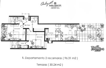 🏡 Terrazas 2BR Condo with Upgrades + Huge Terrace & Golf