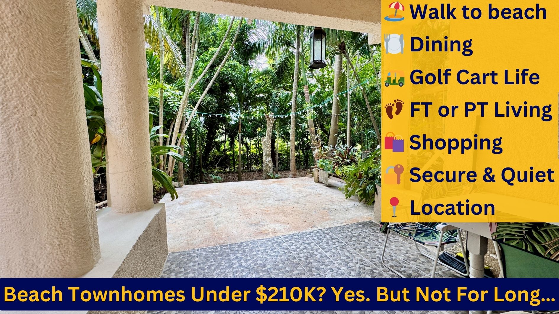 🏡 Casa Toucan – Affordable 2BR Townhome in Puerto Aventuras