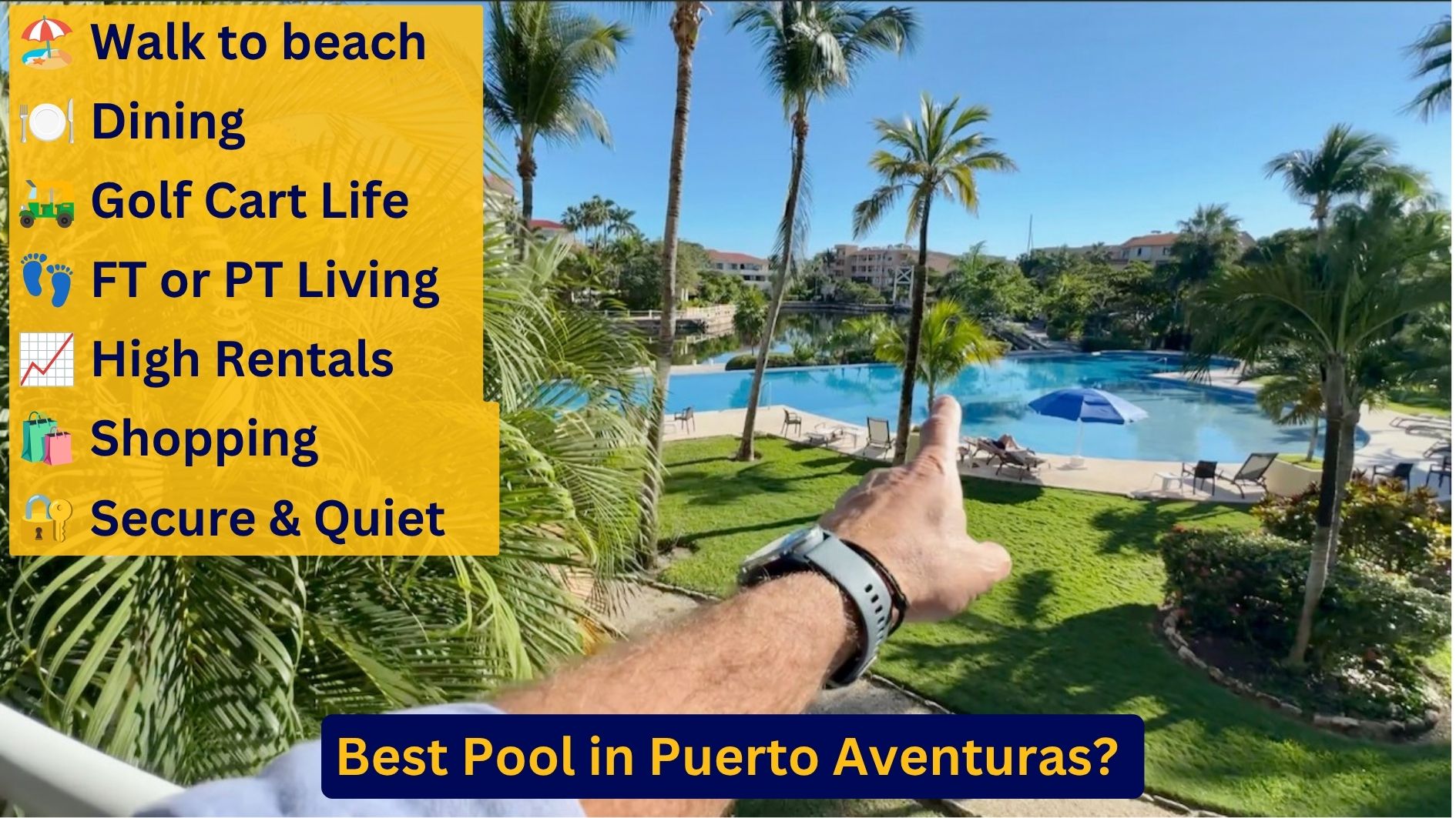 Reduced price!! Secret Waters 2BR Condo in Puerto Aventuras