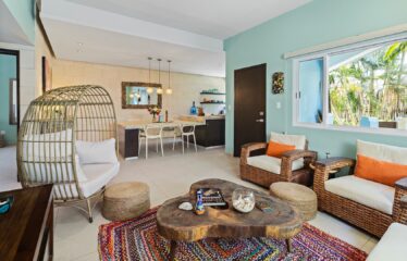 🐢 Remodeled 2BR Condo in La Iguana, Akumal – Steps from the Beach