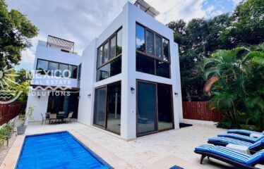🌿 Renovated 3BR Home with Pool & Solar – Tulum Country Club