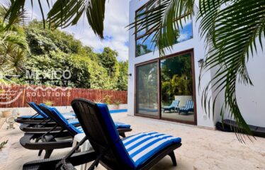 🌿 Renovated 3BR Home with Pool & Solar – Tulum Country Club