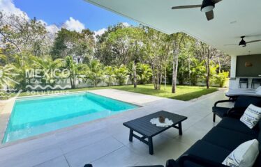 Villa Pasha in Xpu-Ha Residencial Luxury Home Private Beach Club Access Strong Rental Performance
