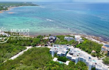 Santamar Akumal Penthouse with Sea Views and Private Rooftop Terrace