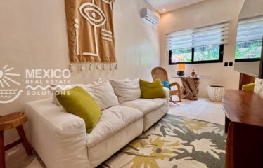 🏡 Ground Floor Condo for Sale in Aldea Zama Tulum with Private Garden at Tikal Condos