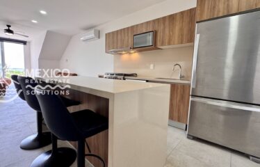 Santamar Akumal Penthouse with Sea Views and Private Rooftop Terrace