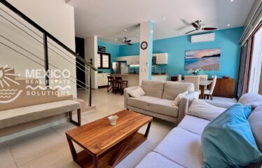 3 Bedroom Home for Sale in Akumal Walk to Beach TAO Ocean Near Jungle Fish