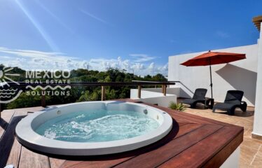 Akumal Penthouse with Private Rooftop Jacuzzi and Potential Closing Cost Savings
