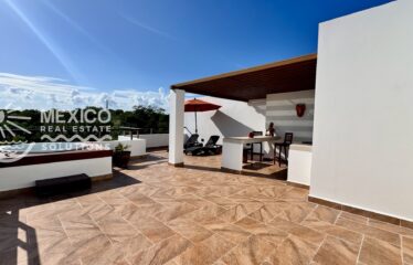 Akumal Penthouse with Private Rooftop Jacuzzi and Potential Closing Cost Savings