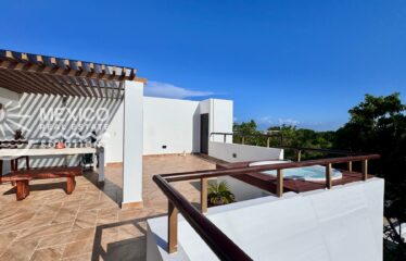 Akumal Penthouse with Private Rooftop Jacuzzi and Potential Closing Cost Savings