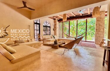 Casa Isa, A Private Organic Luxury Retreat in Puerto Aventuras