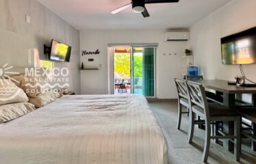 Dolphin View Studios in Puerto Aventuras, 2 Turnkey Airbnb Studios