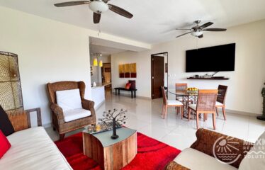 Turnkey 2-Bedroom Condo with Huge Terrace in Puerto Aventuras