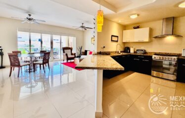 Turnkey 2-Bedroom Condo with Huge Terrace in Puerto Aventuras