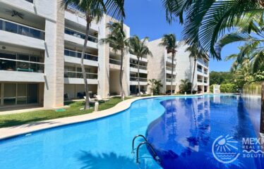 Turnkey 2-Bedroom Condo with Huge Terrace in Puerto Aventuras