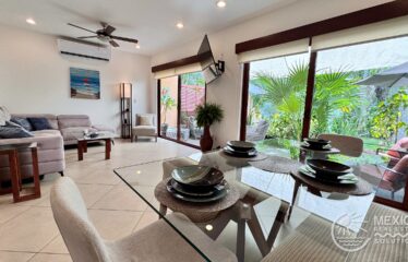 Villa Pelicanos Puerto Aventuras – 3 Bedroom Townhome w/ Solar Panels