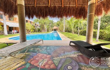 Villa Pelicanos Puerto Aventuras – 3 Bedroom Townhome w/ Solar Panels
