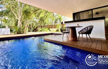 Xpu-Ha Beach Residential Home with Solar, Pool, Jacuzzi and Beach Club Access