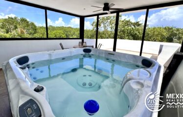 Xpu-Ha Beach Residential Home with Solar, Pool, Jacuzzi and Beach Club Access